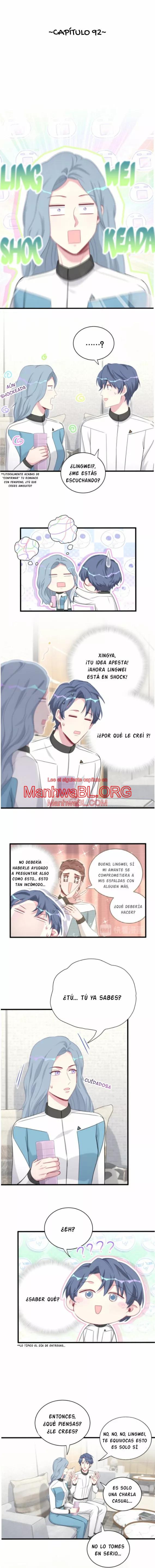 ¿De quién es el bebé? - Capítulo 92 manhwa