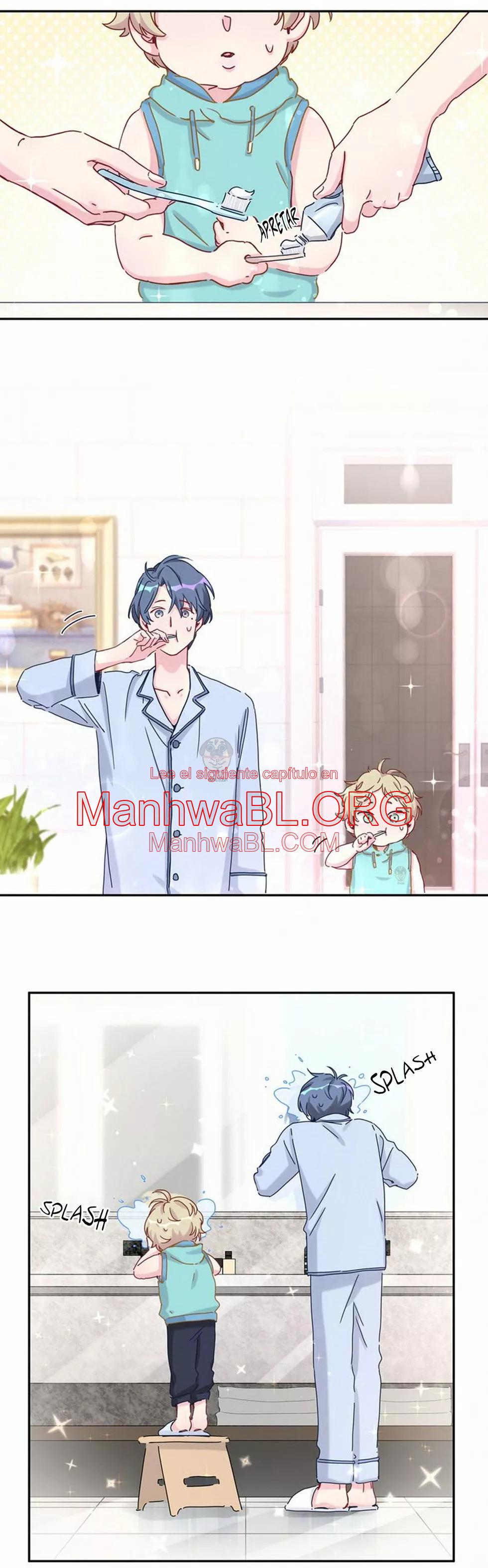 ¿De quién es el bebé? - Capítulo 10 manhwa