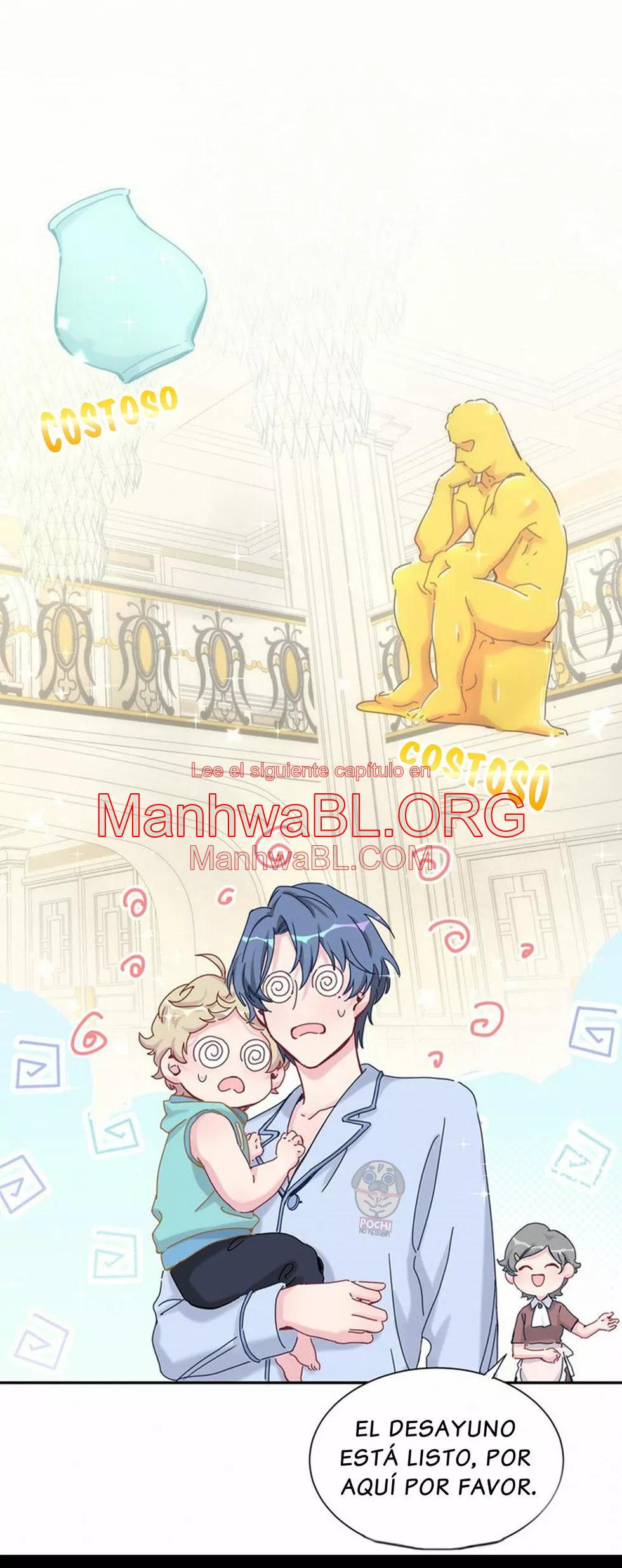 ¿De quién es el bebé? - Capítulo 10 manhwa