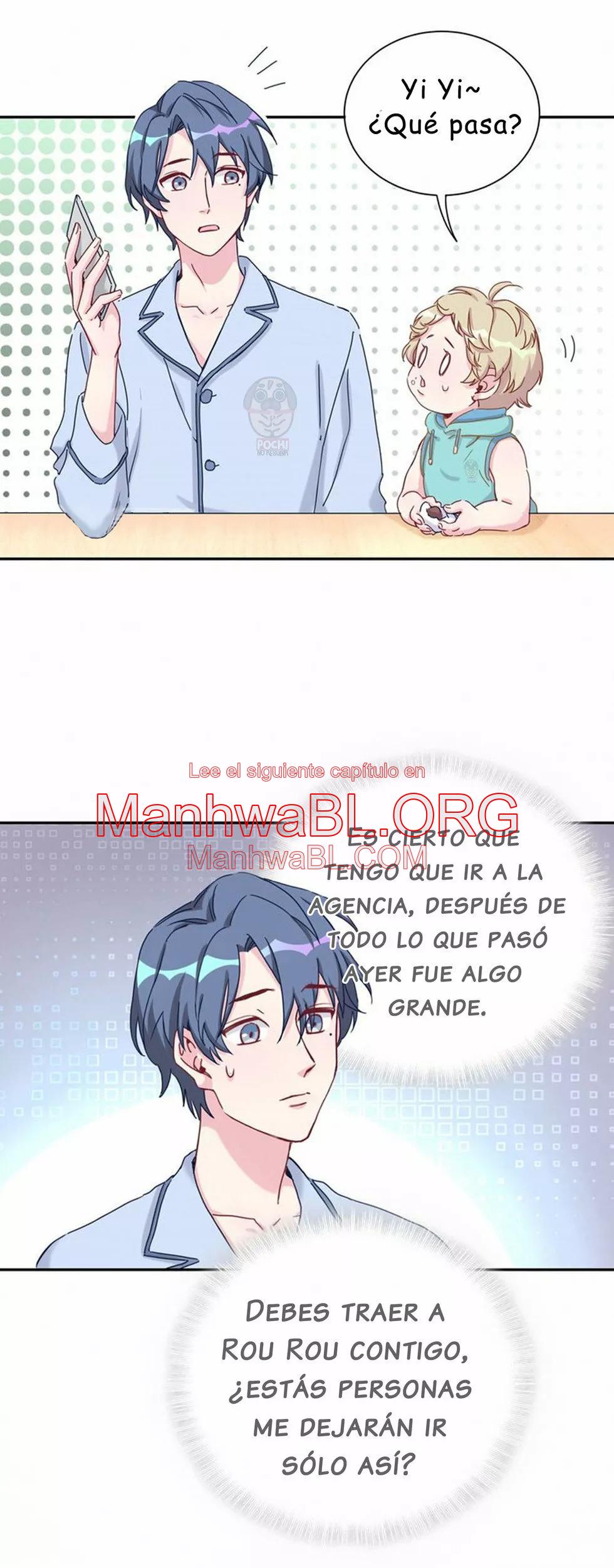 ¿De quién es el bebé? - Capítulo 10 manhwa