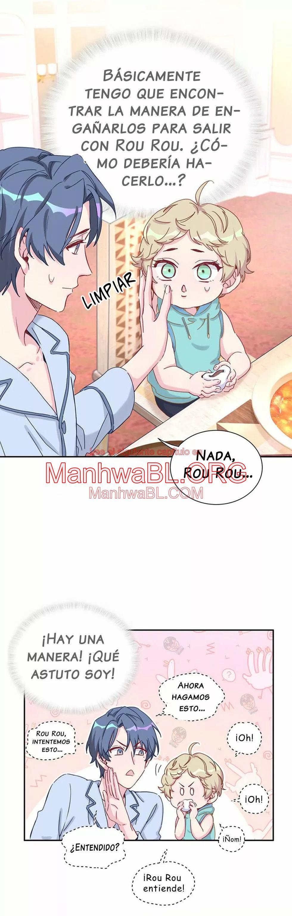 ¿De quién es el bebé? - Capítulo 10 manhwa