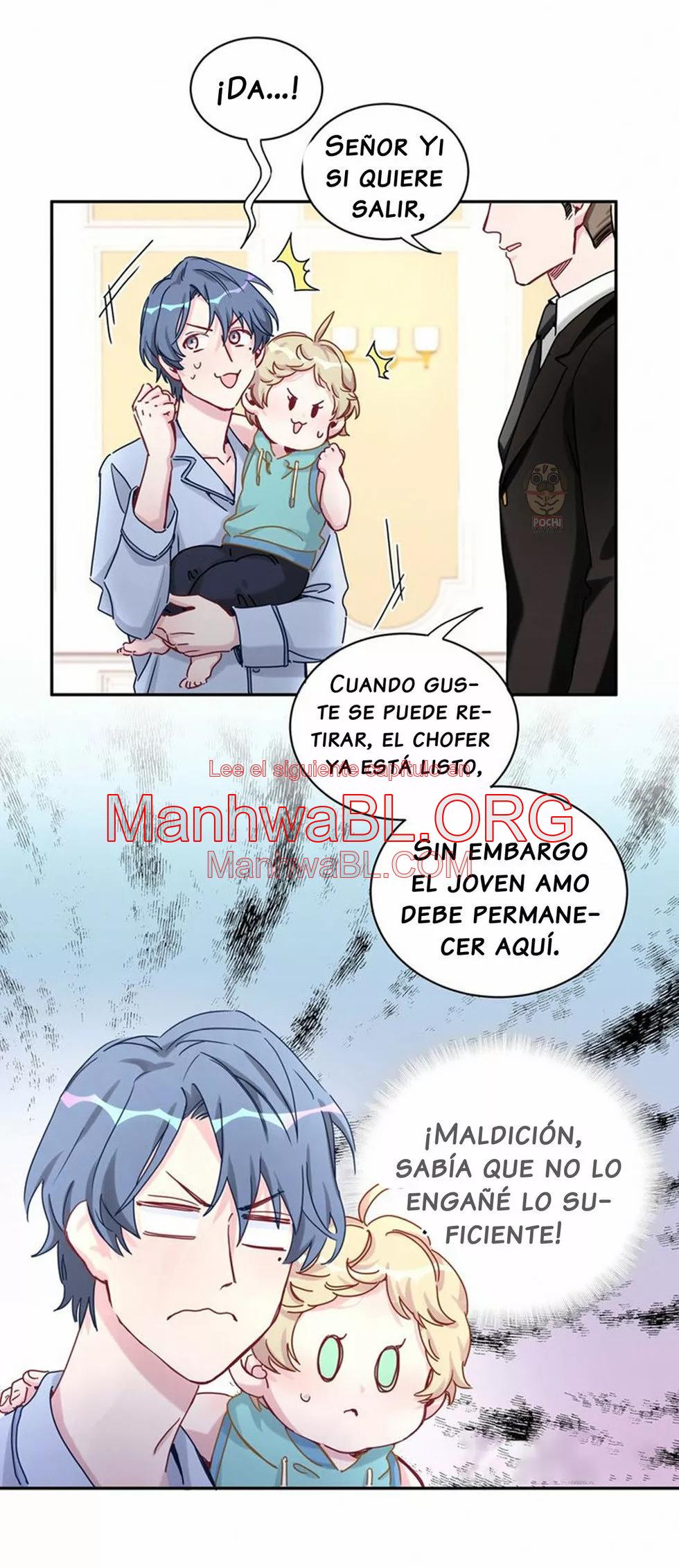 ¿De quién es el bebé? - Capítulo 10 manhwa