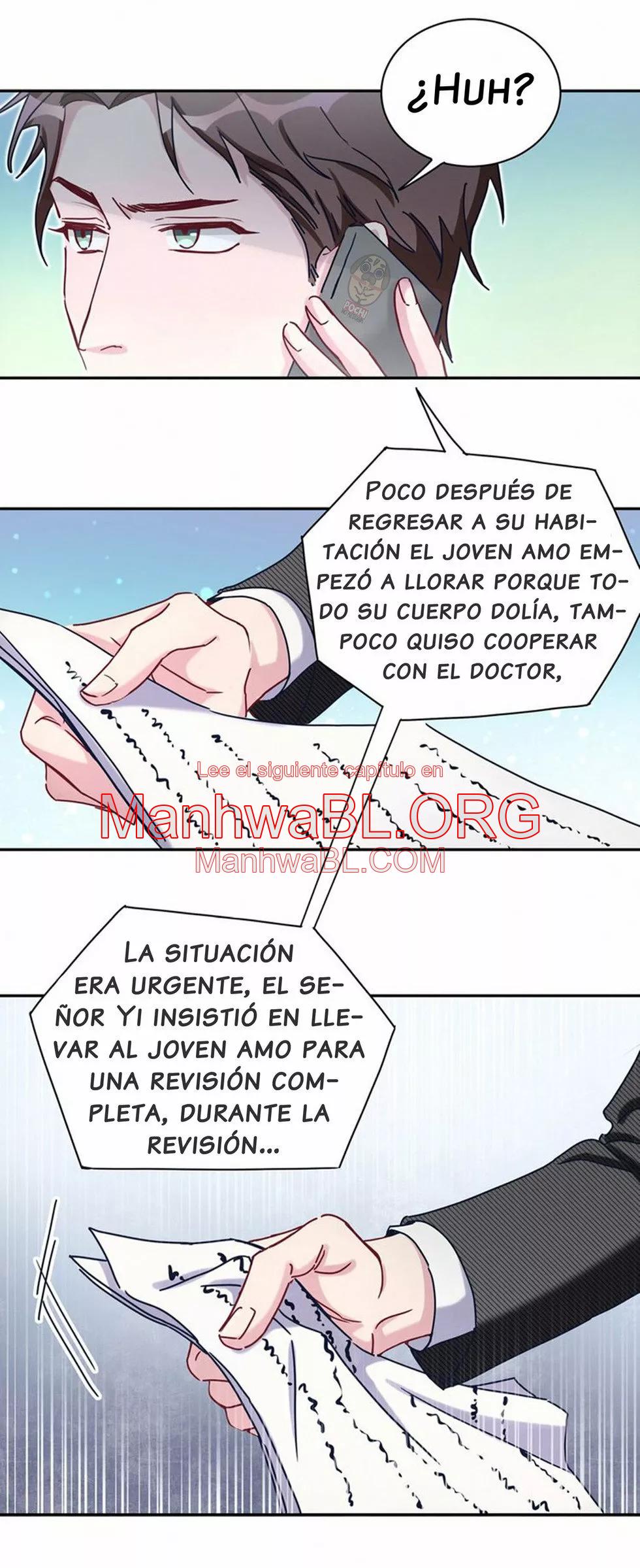 ¿De quién es el bebé? - Capítulo 10 manhwa