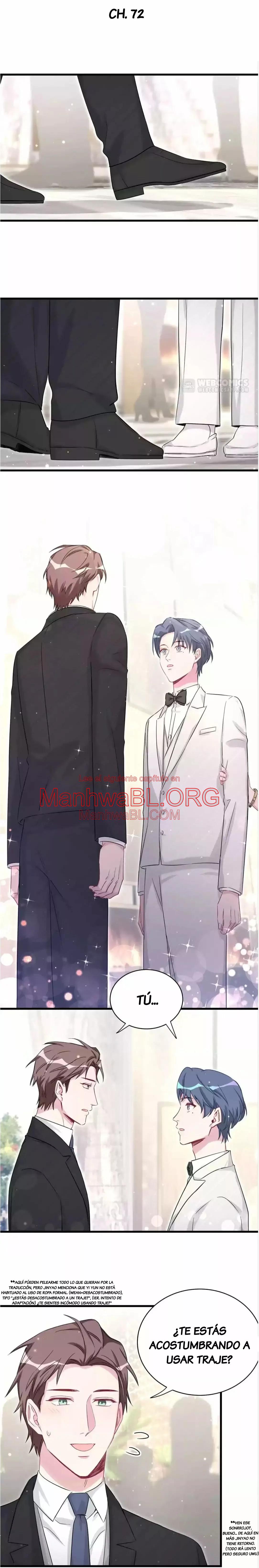 ¿De quién es el bebé? - Capítulo 72 manhwa