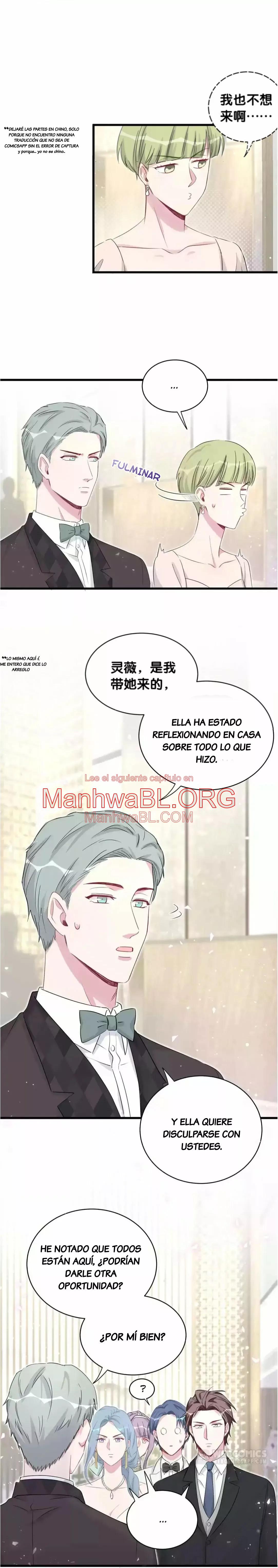 ¿De quién es el bebé? - Capítulo 72 manhwa