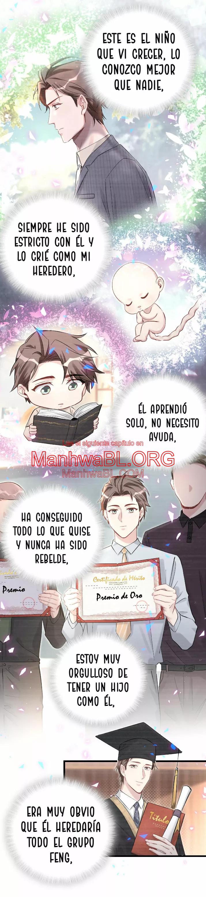 ¿De quién es el bebé? - Capítulo 186 manhwa