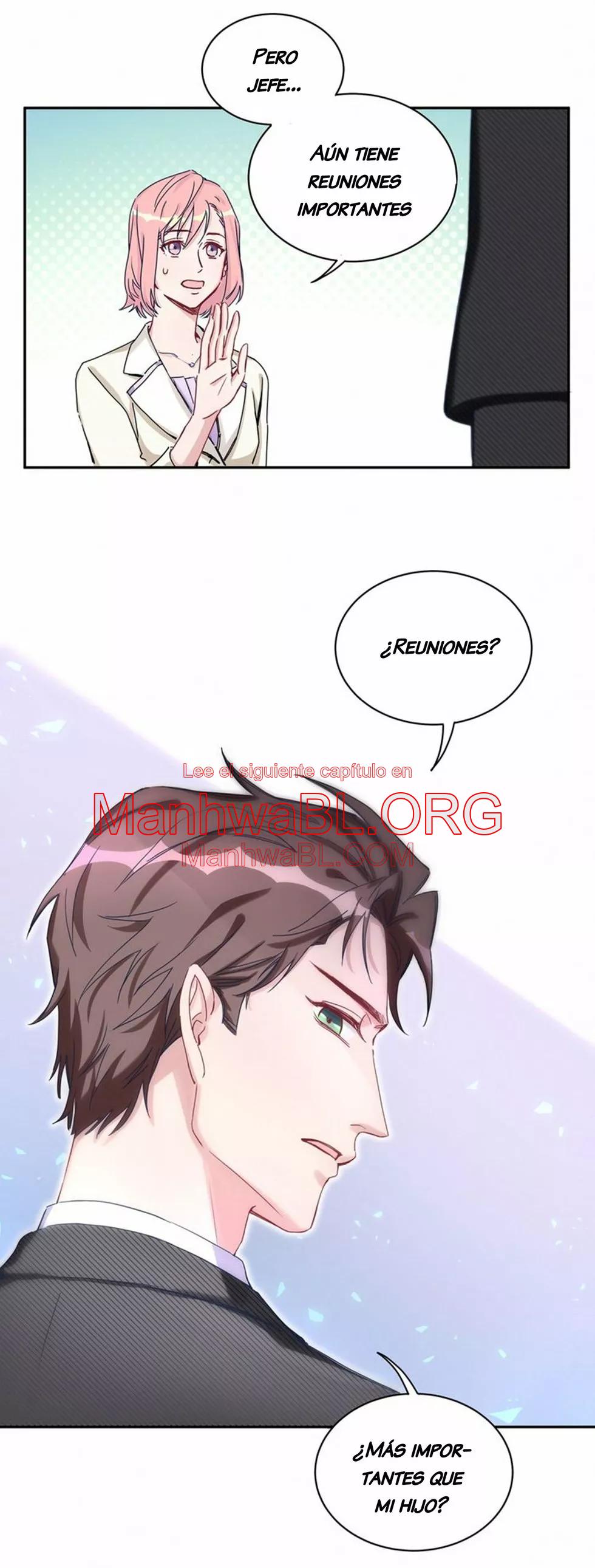 ¿De quién es el bebé? - Capítulo 11 manhwa