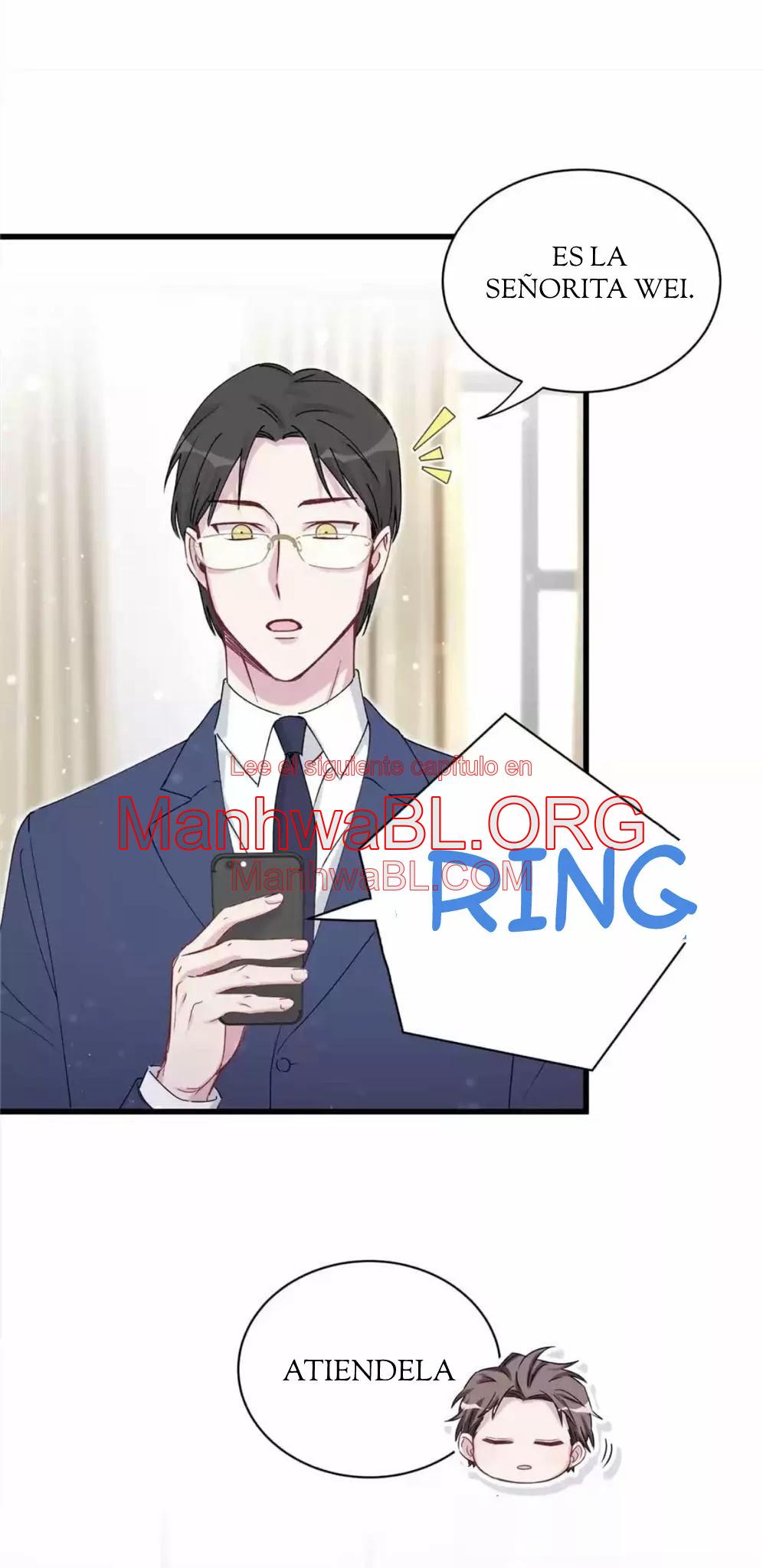¿De quién es el bebé? - Capítulo 62 manhwa