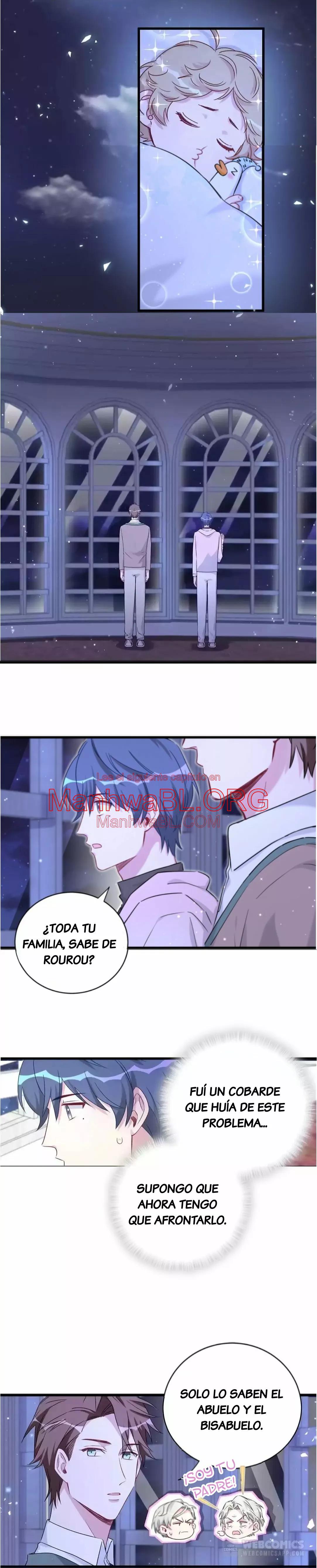 ¿De quién es el bebé? - Capítulo 79 manhwa