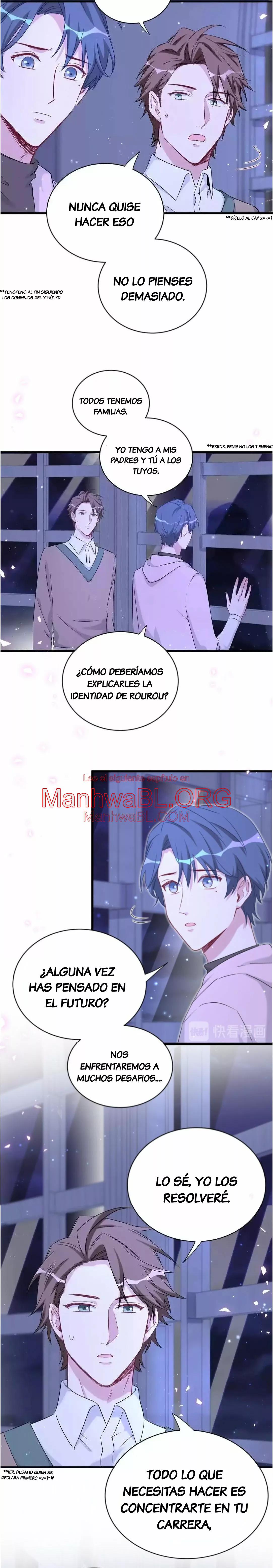 ¿De quién es el bebé? - Capítulo 79 manhwa