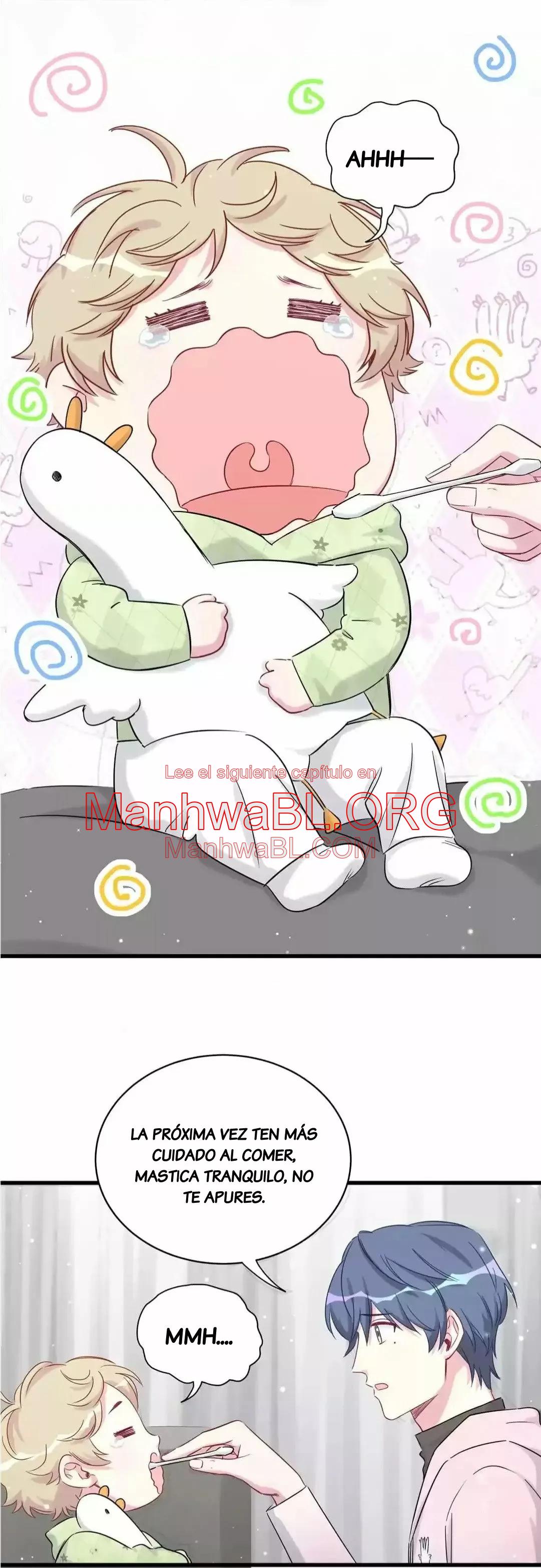 ¿De quién es el bebé? - Capítulo 79 manhwa