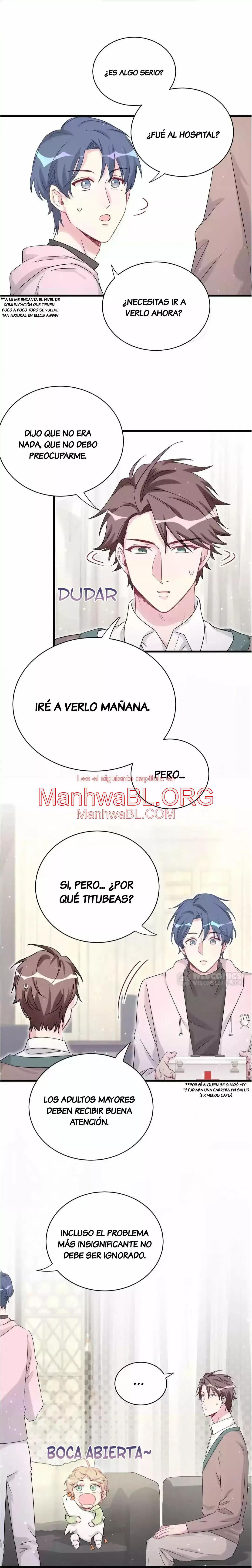¿De quién es el bebé? - Capítulo 79 manhwa