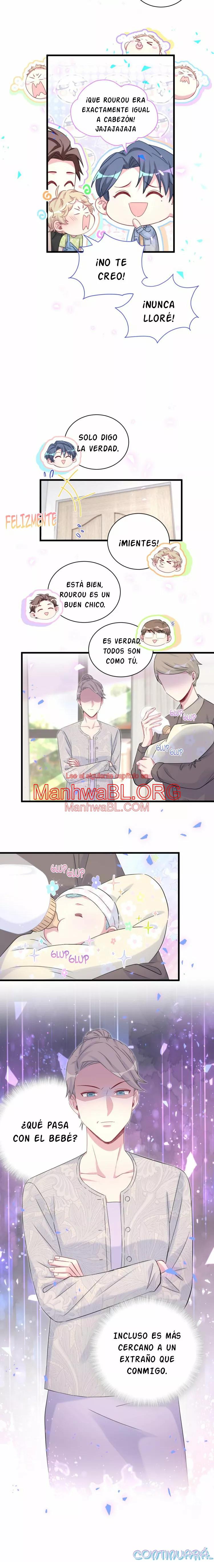 ¿De quién es el bebé? - Capítulo 156 manhwa