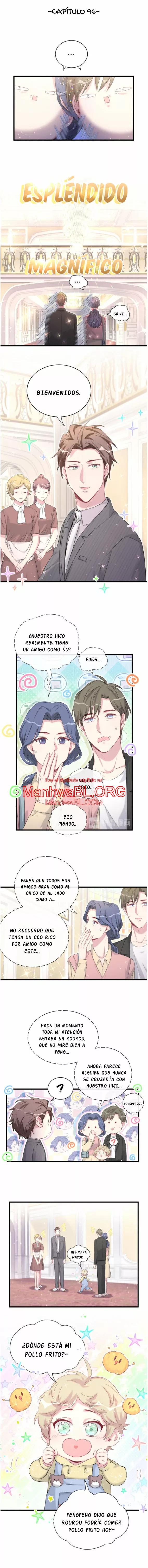 ¿De quién es el bebé? - Capítulo 96 manhwa
