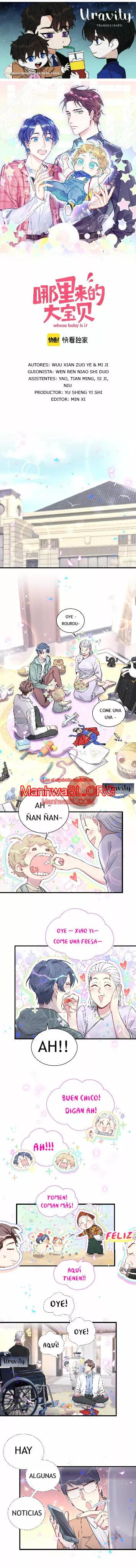 ¿De quién es el bebé? - Capítulo 168 manhwa