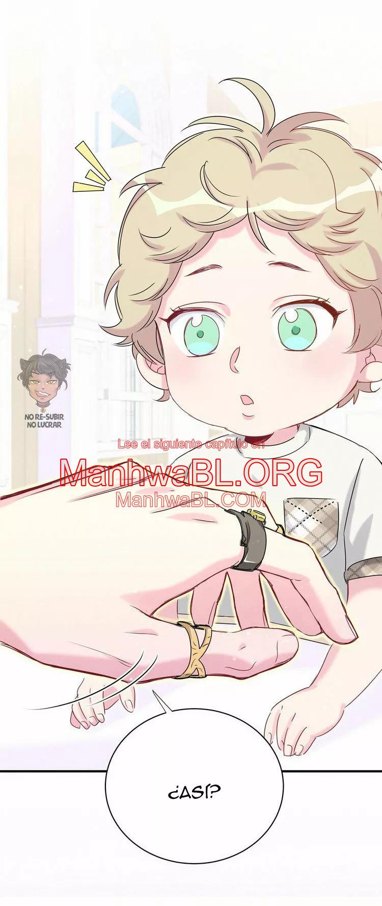 ¿De quién es el bebé? - Capítulo 44 manhwa