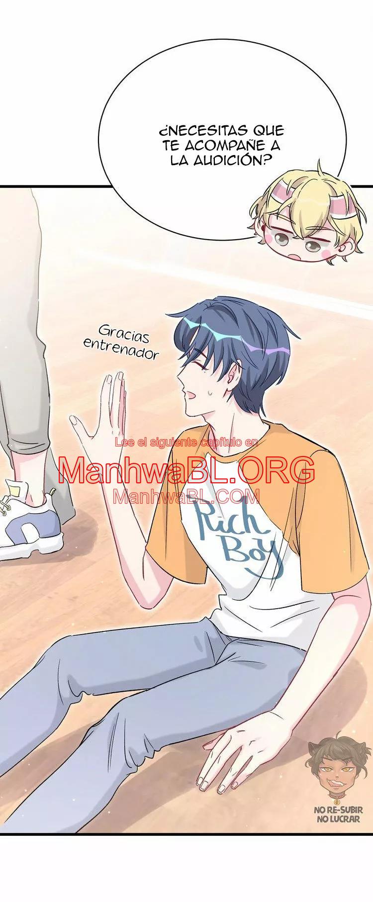 ¿De quién es el bebé? - Capítulo 44 manhwa