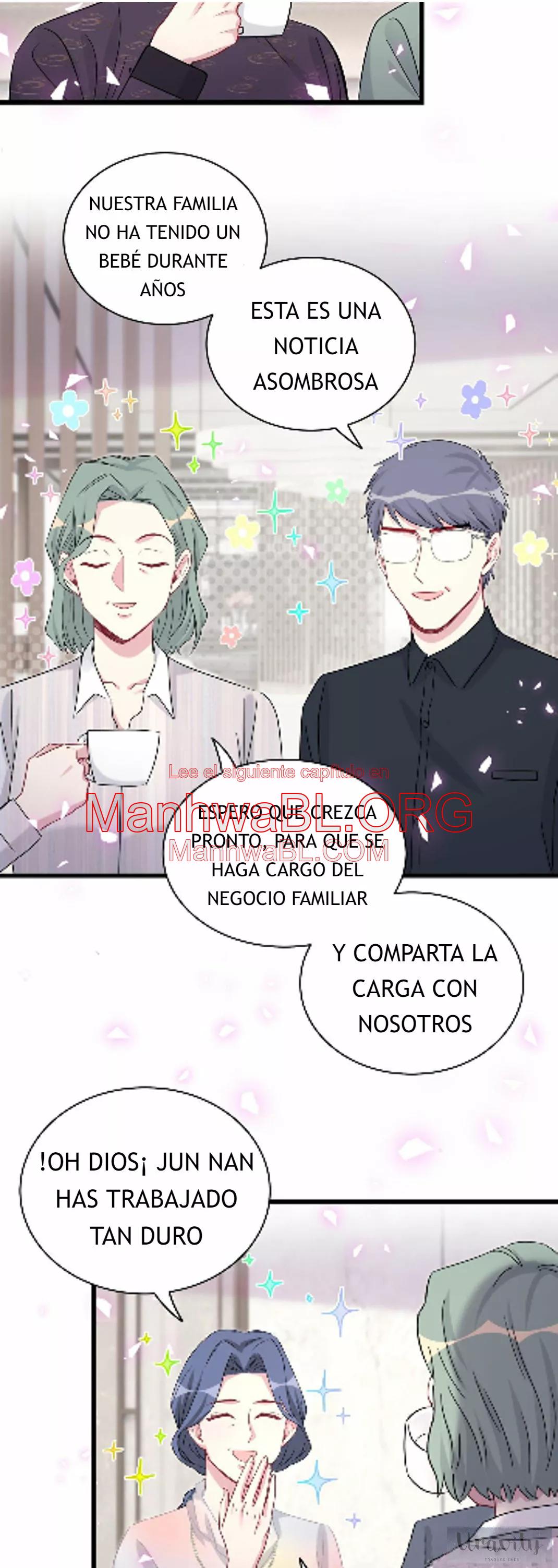 ¿De quién es el bebé? - Capítulo 170 manhwa