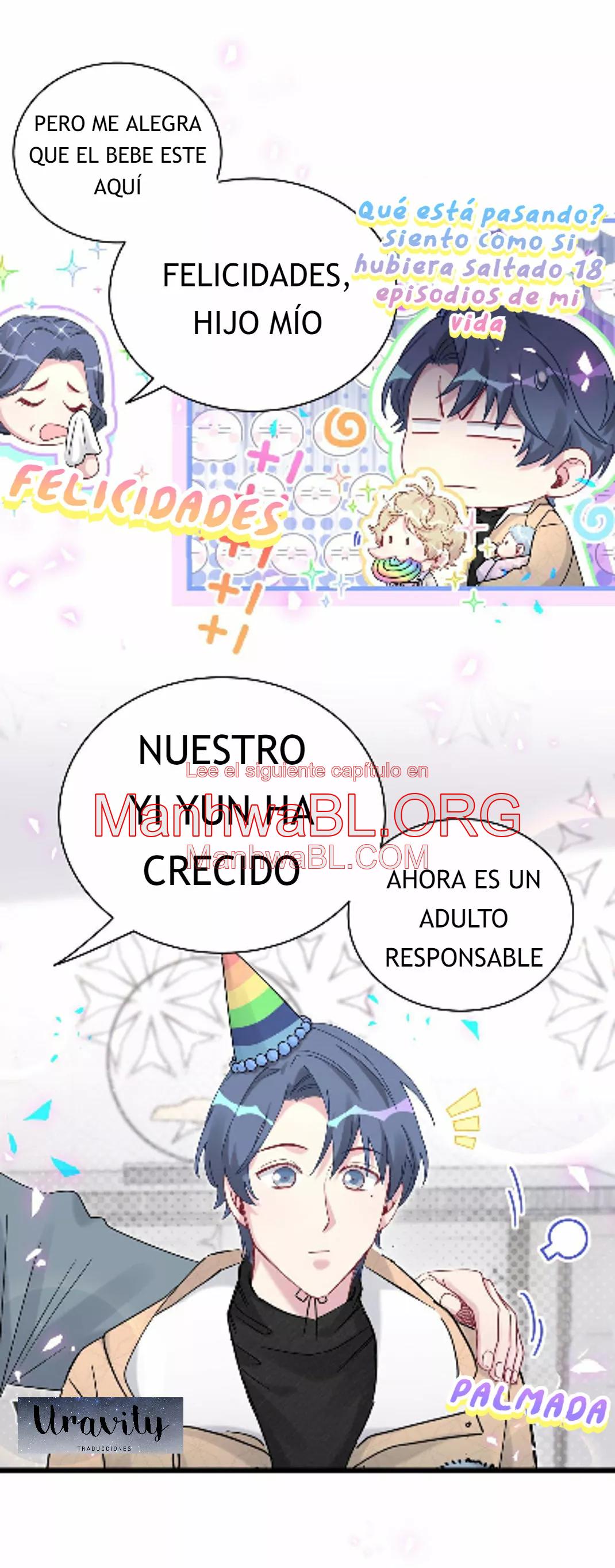 ¿De quién es el bebé? - Capítulo 170 manhwa