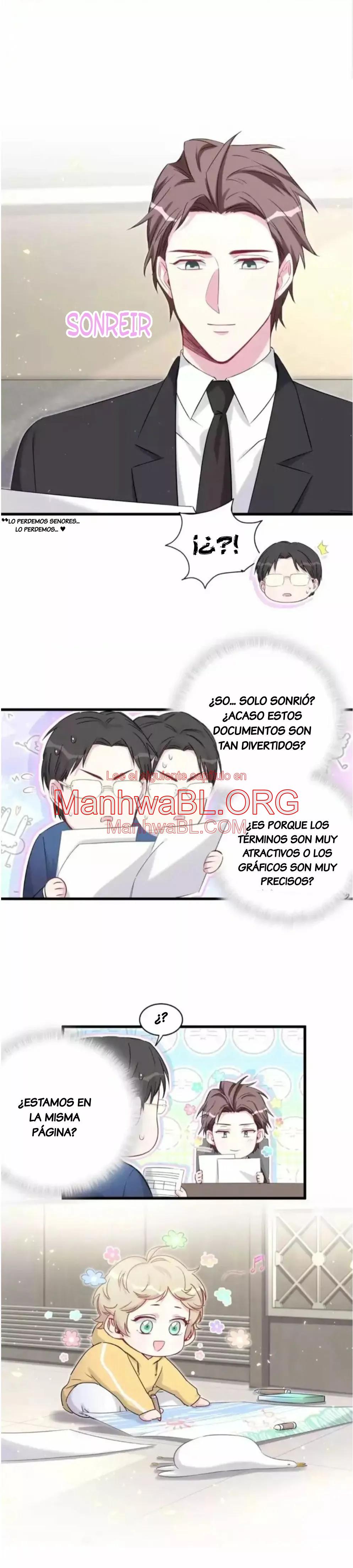 ¿De quién es el bebé? - Capítulo 83 manhwa