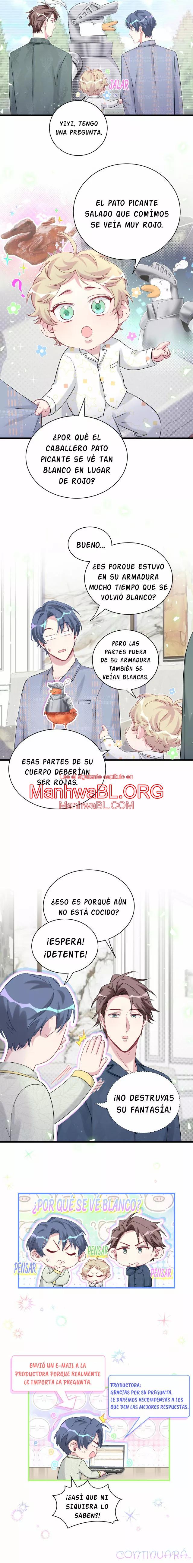 ¿De quién es el bebé? - Capítulo 128 manhwa