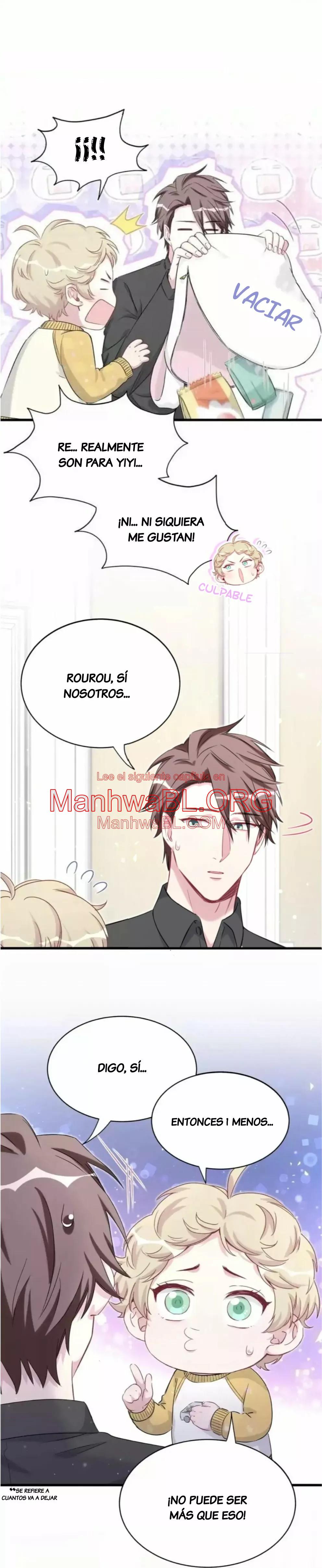 ¿De quién es el bebé? - Capítulo 84 manhwa