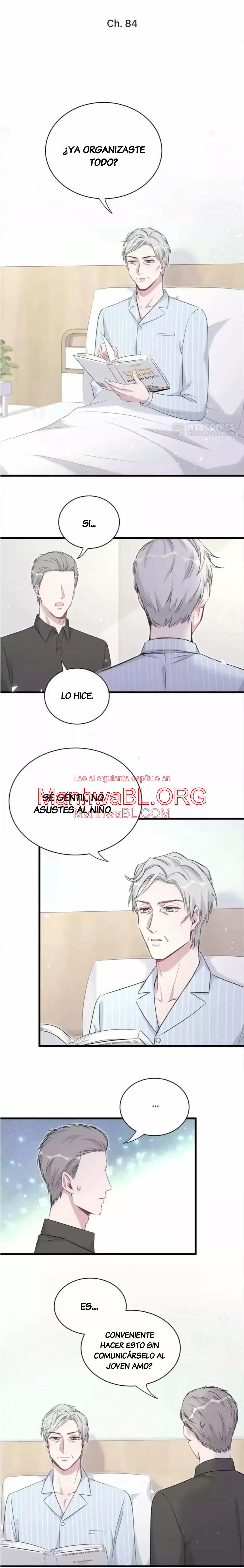 ¿De quién es el bebé? - Capítulo 84 manhwa