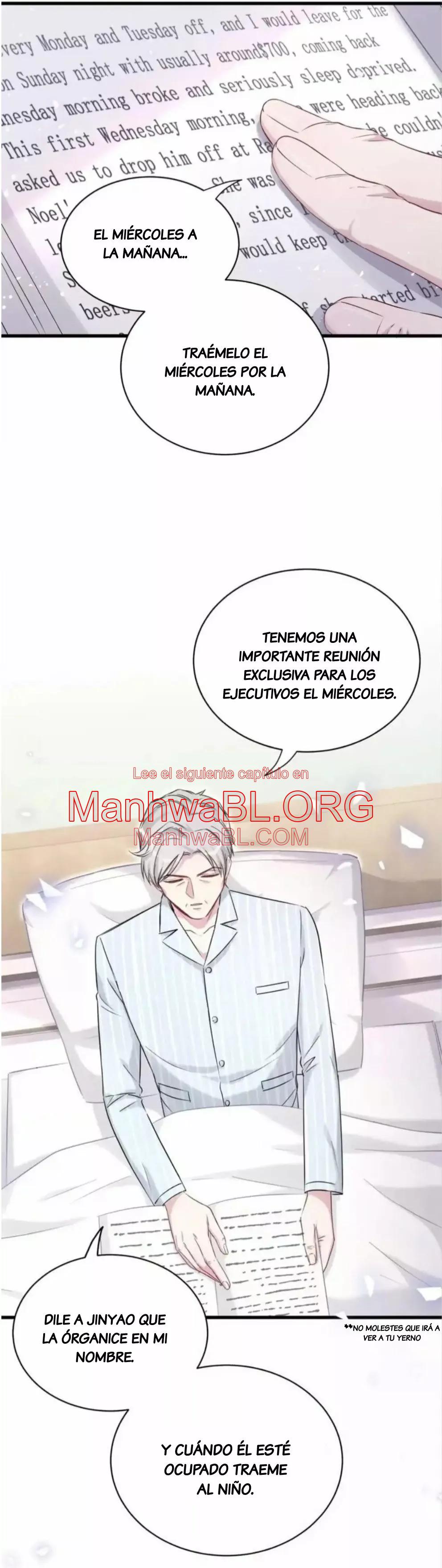 ¿De quién es el bebé? - Capítulo 84 manhwa
