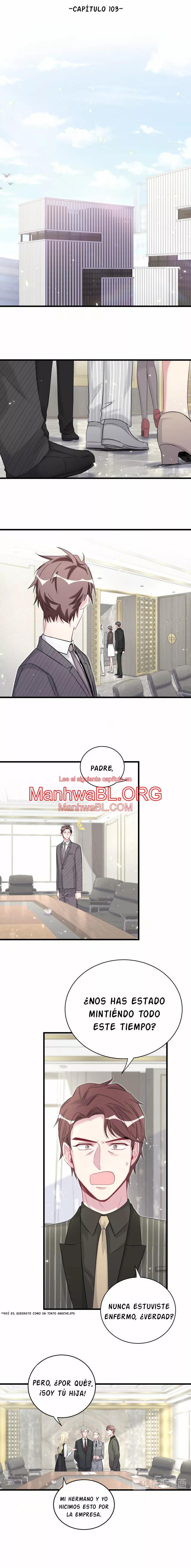 ¿De quién es el bebé? - Capítulo 103 manhwa