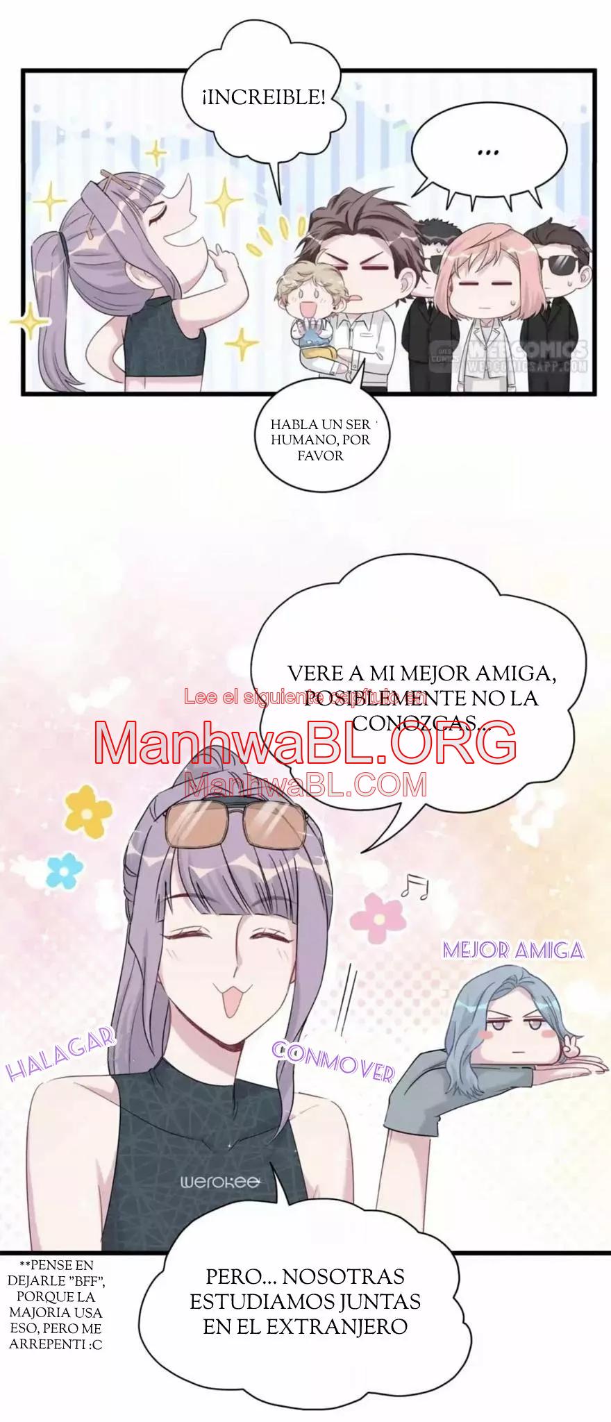 ¿De quién es el bebé? - Capítulo 60 manhwa