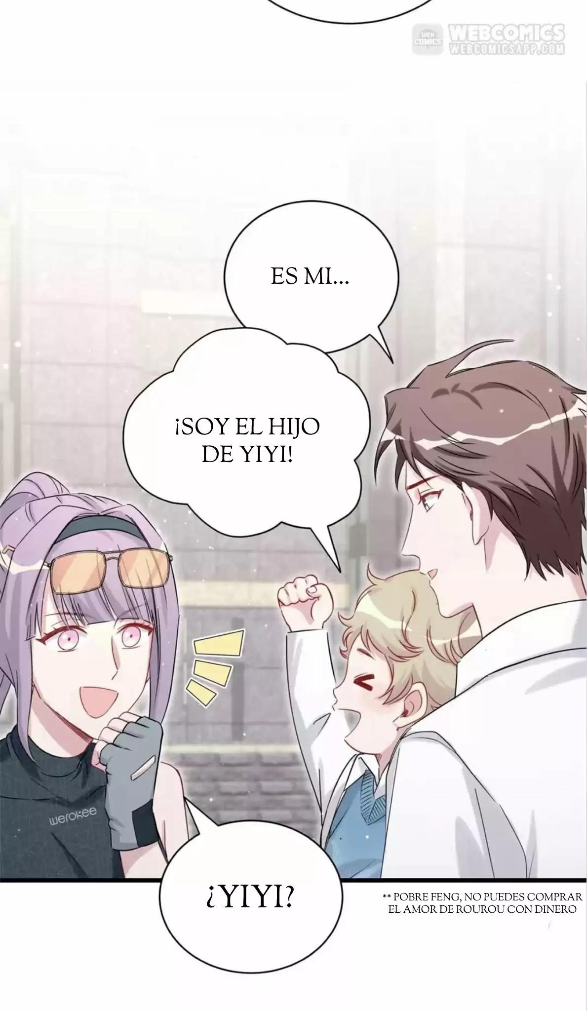 ¿De quién es el bebé? - Capítulo 60 manhwa