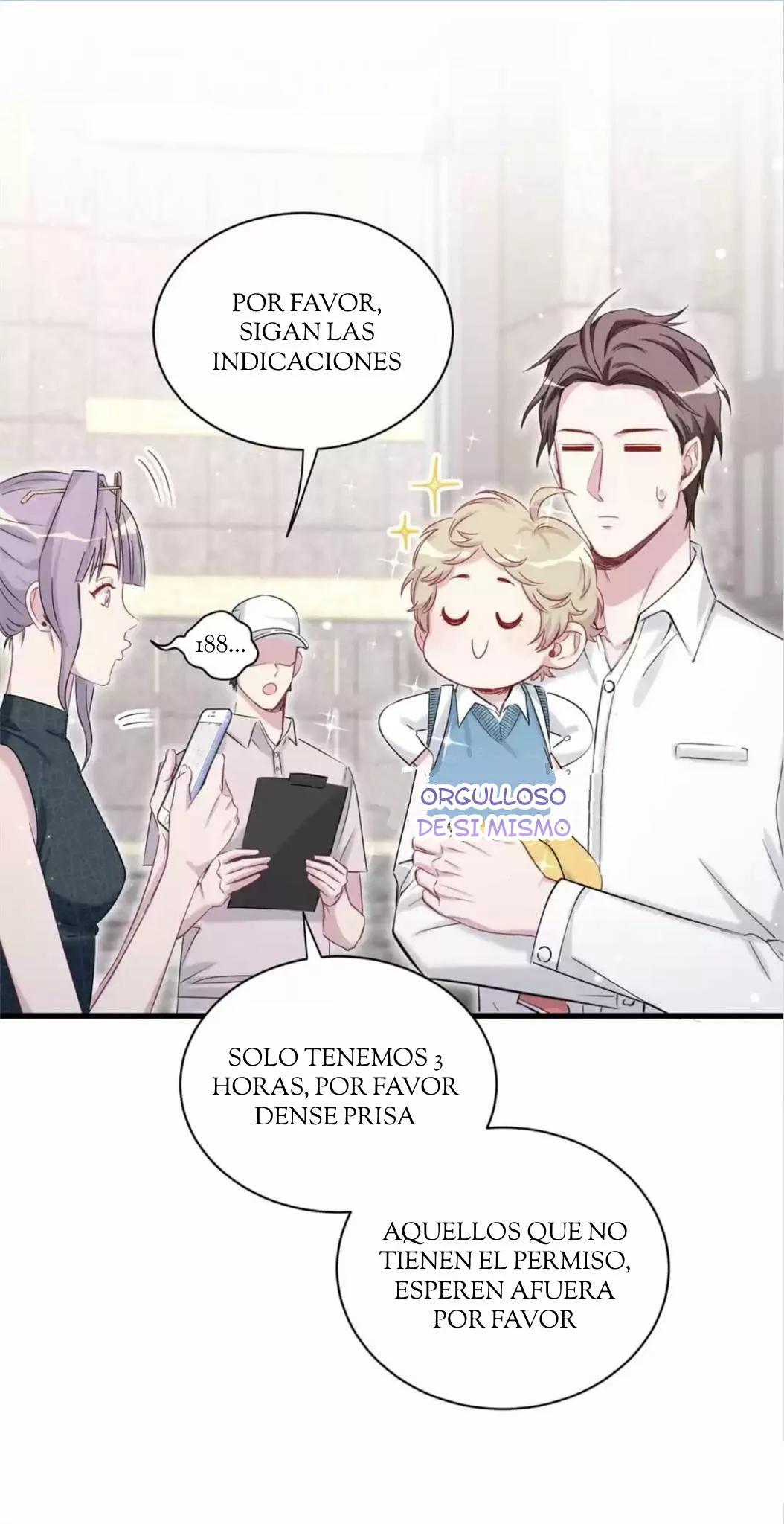 ¿De quién es el bebé? - Capítulo 60 manhwa