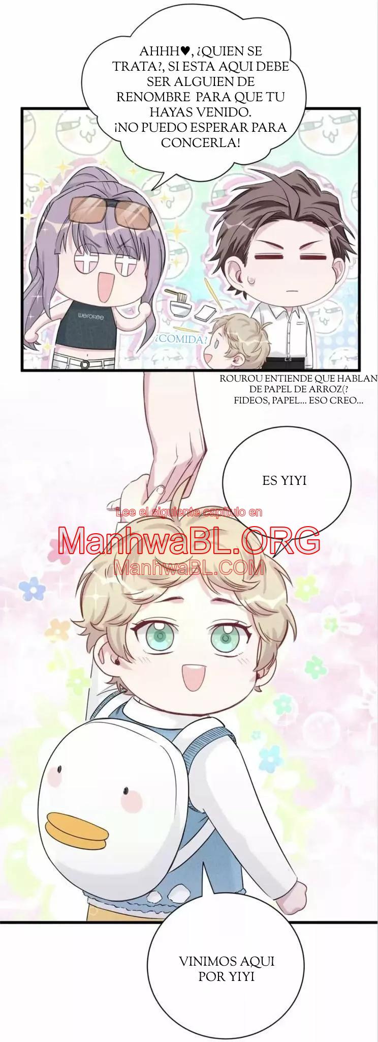 ¿De quién es el bebé? - Capítulo 60 manhwa