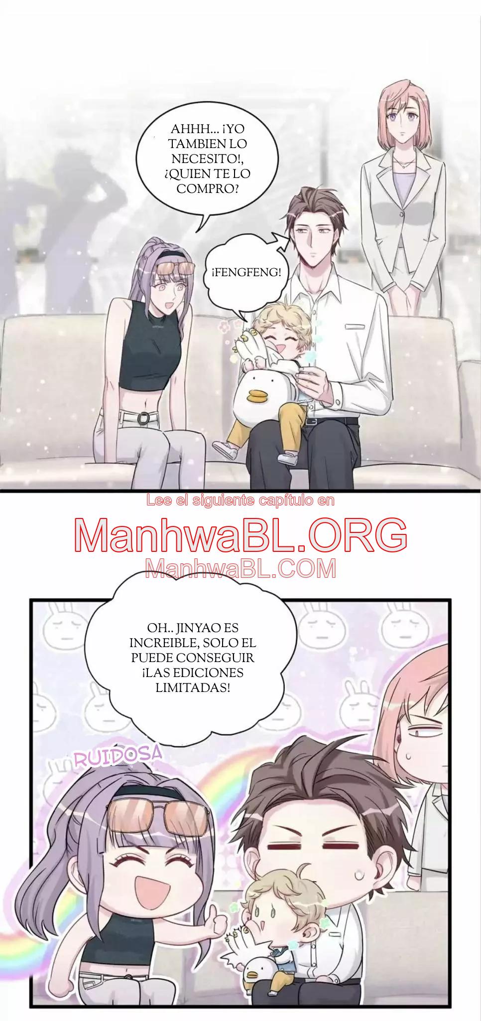 ¿De quién es el bebé? - Capítulo 60 manhwa