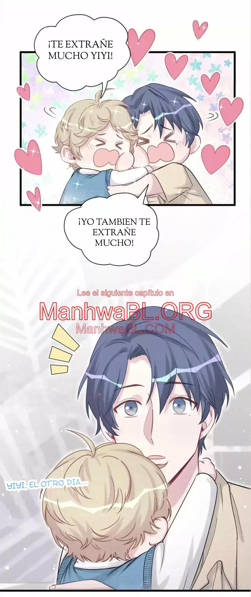 ¿De quién es el bebé? - Capítulo 60 manhwa