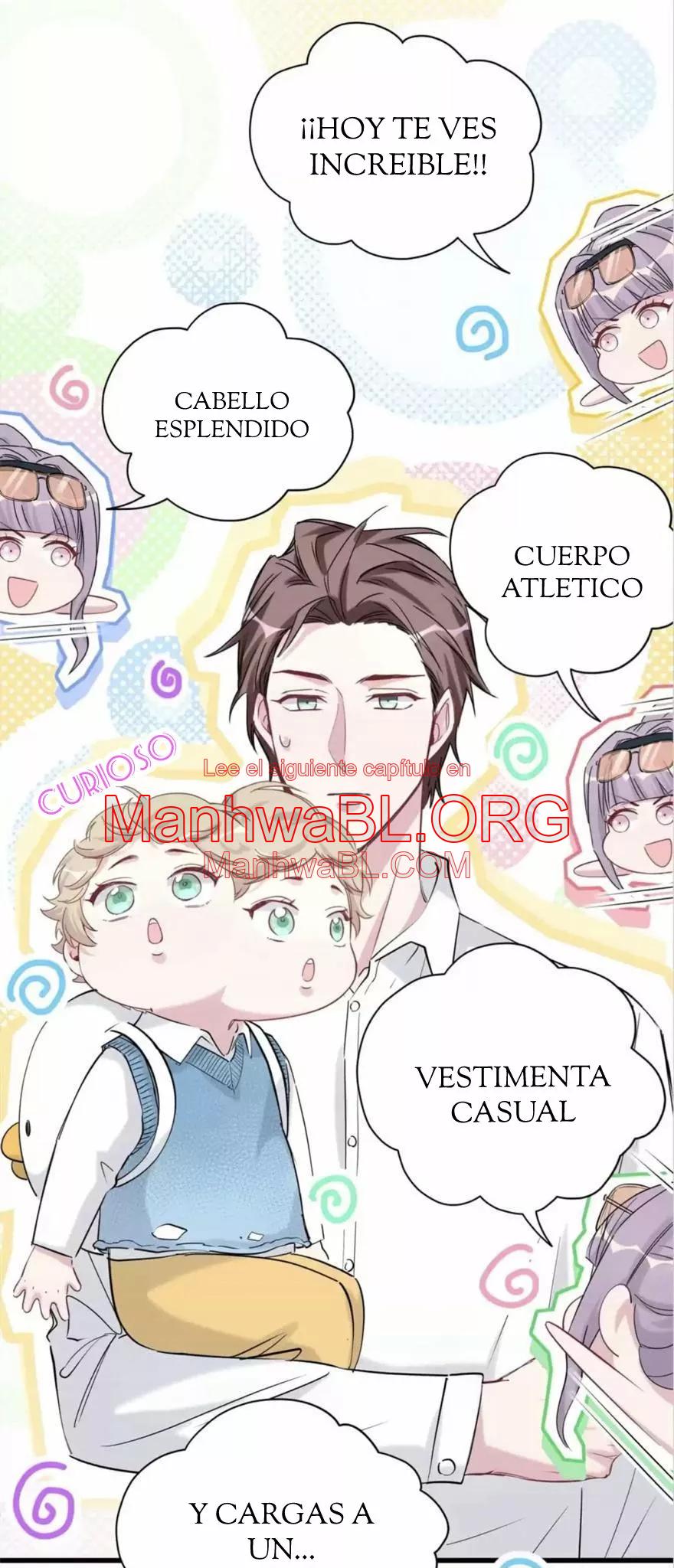 ¿De quién es el bebé? - Capítulo 60 manhwa