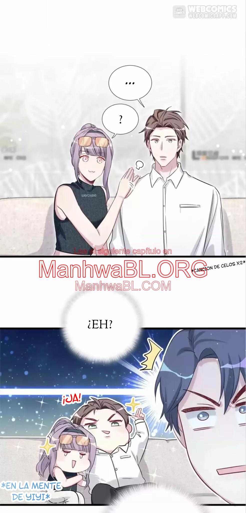¿De quién es el bebé? - Capítulo 60 manhwa
