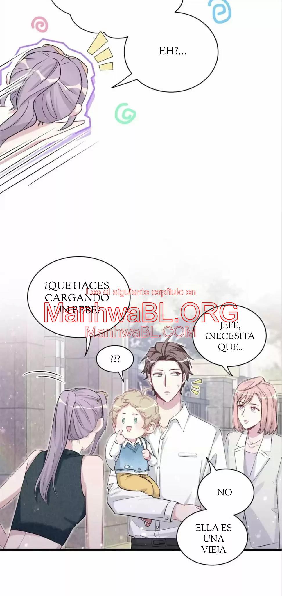 ¿De quién es el bebé? - Capítulo 60 manhwa