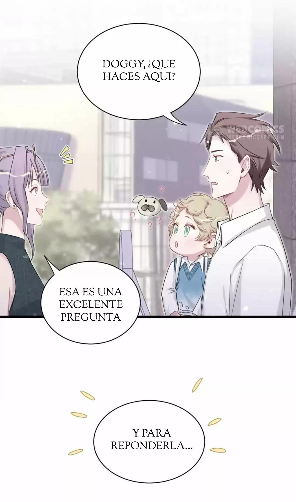 ¿De quién es el bebé? - Capítulo 60 manhwa