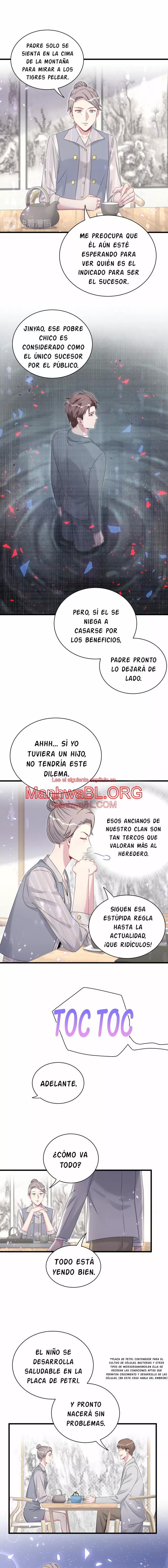 ¿De quién es el bebé? - Capítulo 132 manhwa