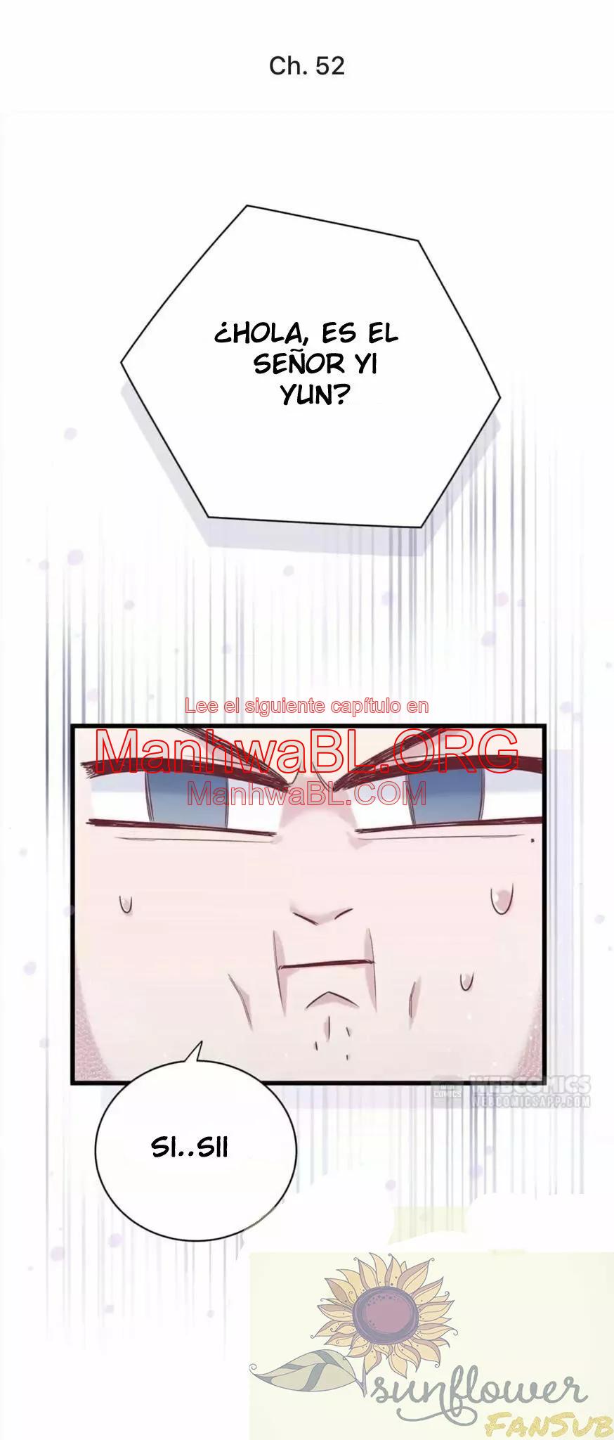¿De quién es el bebé? - Capítulo 52 manhwa