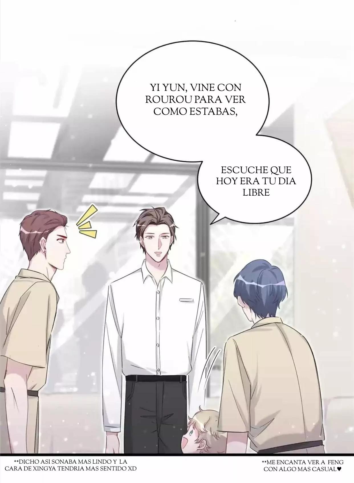 ¿De quién es el bebé? - Capítulo 61 manhwa