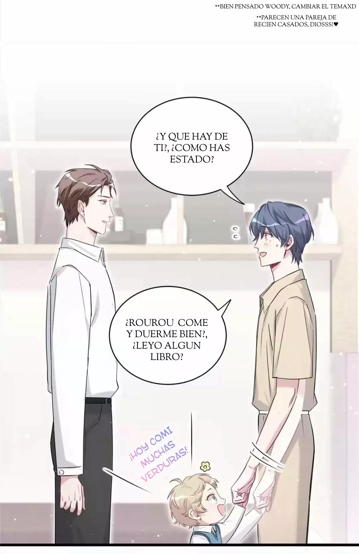 ¿De quién es el bebé? - Capítulo 61 manhwa