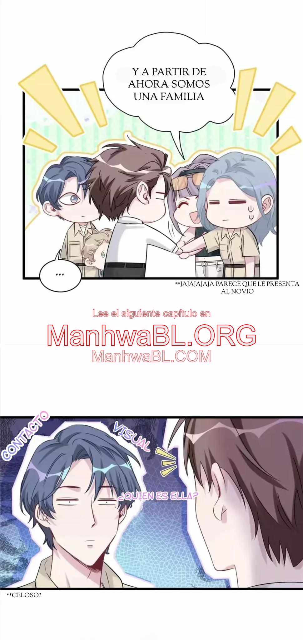 ¿De quién es el bebé? - Capítulo 61 manhwa