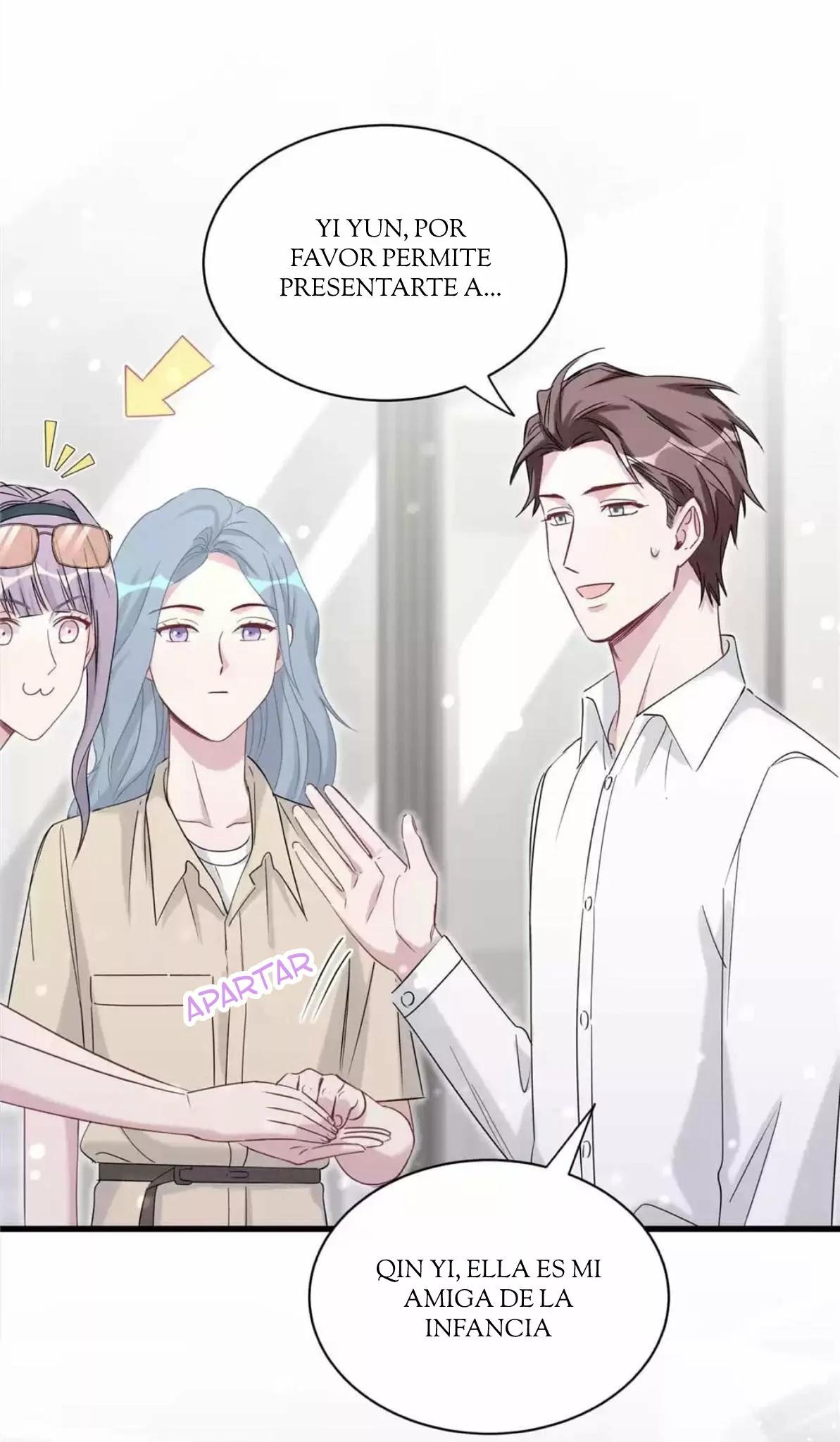 ¿De quién es el bebé? - Capítulo 61 manhwa