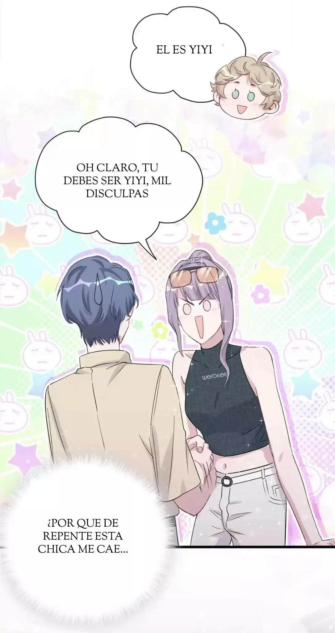 ¿De quién es el bebé? - Capítulo 61 manhwa