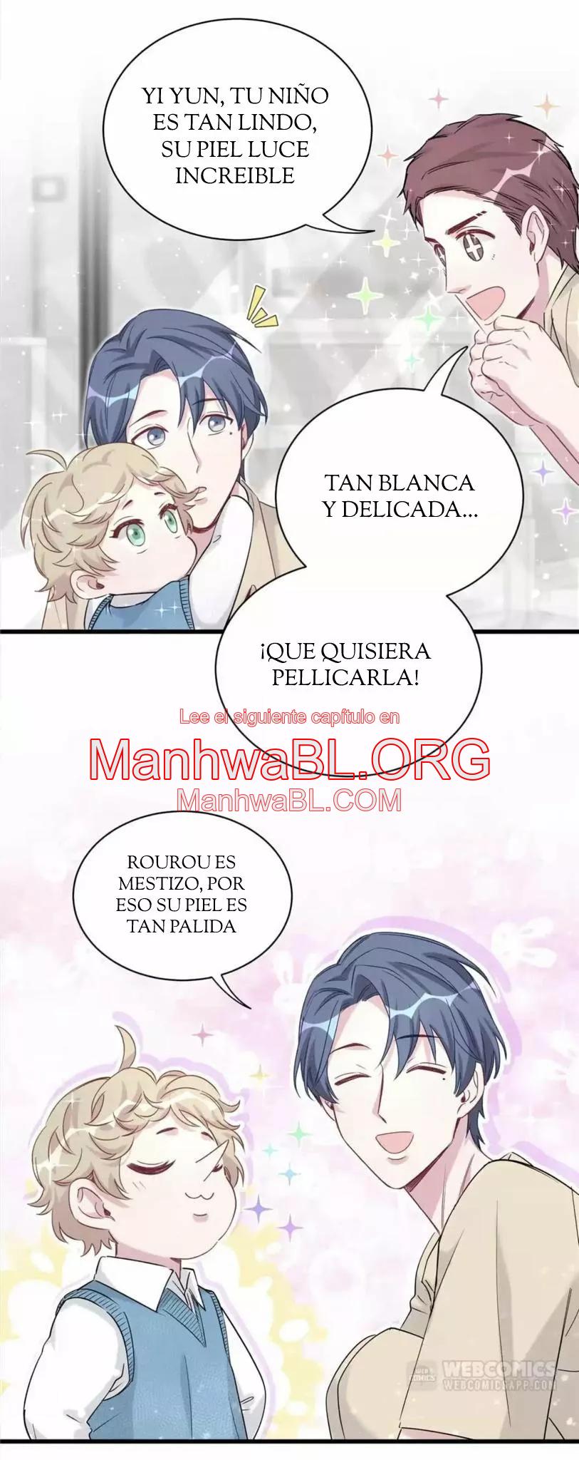 ¿De quién es el bebé? - Capítulo 61 manhwa