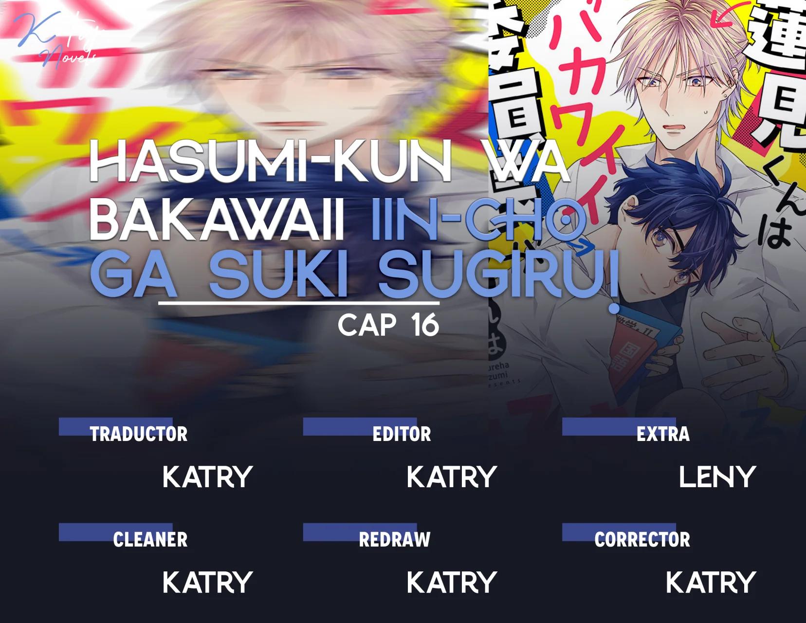 Hasumi-kun wa bakawaii iin-chō ga suki sugiru! - Capítulo 16 manhwa