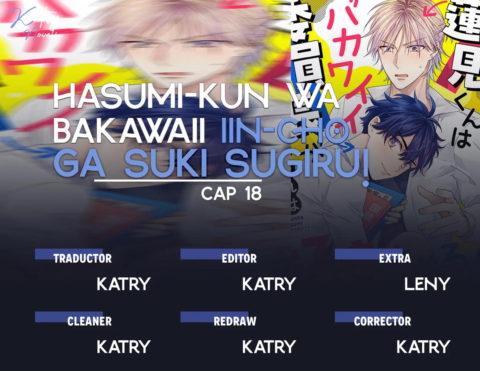 Hasumi-kun wa bakawaii iin-chō ga suki sugiru! - Capítulo 18 manhwa