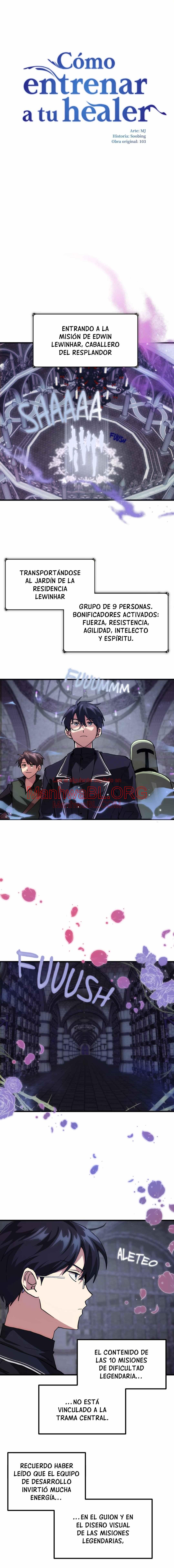 Cómo entrenar a tu healer - Capítulo 3 manhwa
